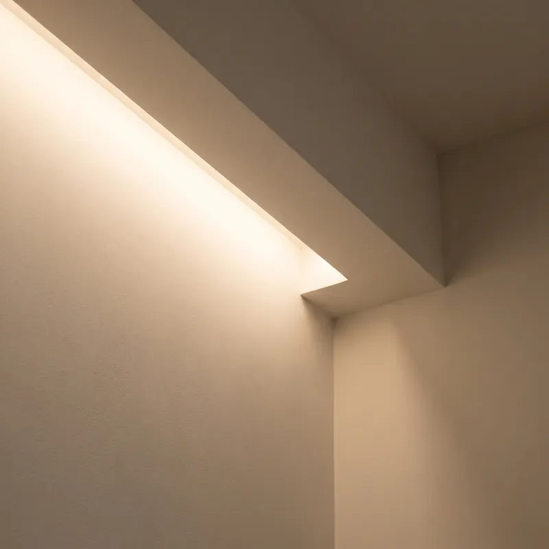 False Ceiling & Lighting — materials and finishes 1